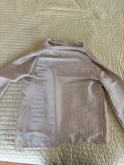 Zara Mockneck/Turtleneck blouse