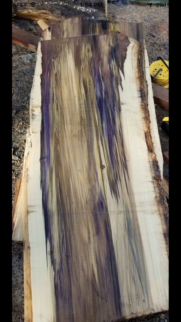 Live edge Rainbow Poplar slabs for Sale in Charlotte, NC - OfferUp