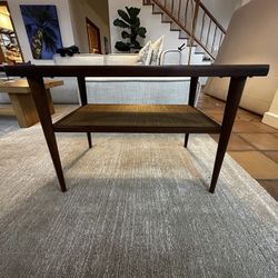 Danish Mid century Modern Walnut Side Table