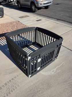 24" 4 panel dog playpen