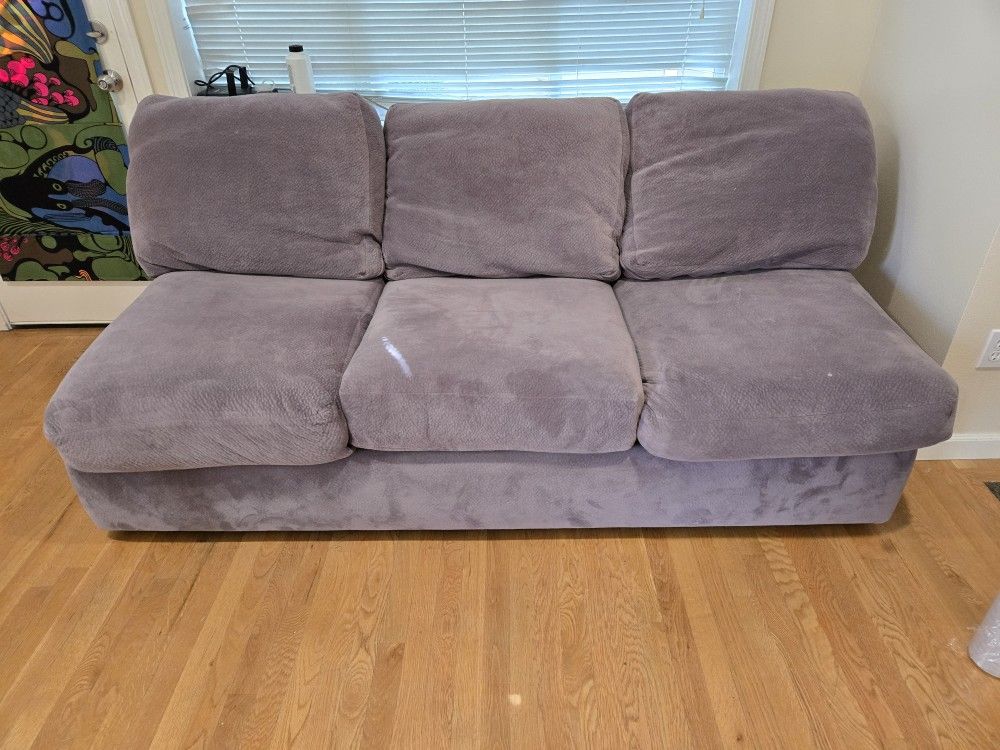 Three Seat Couch - Fold Out Mattress - No Pets, No Smoking