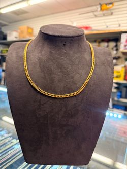 22KT Solid Cuban Chain 43748-1