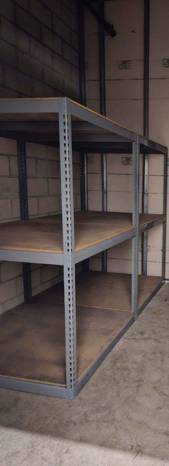 Industrial 3 Tier Racks 48 in W x 48 in D Used Heavy Duty Storage Shelving Stronger Than Homedepot Lowes And Costco Delivery Available