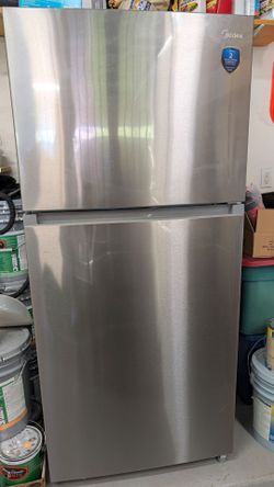 Midea Stainless Steel Refrigerator
