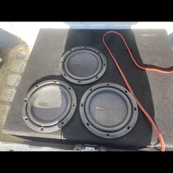 3 10’ Diamond Subwoofers.