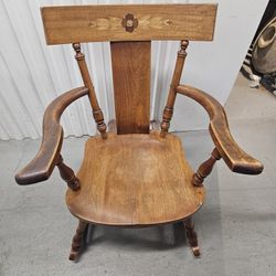 Old Wooden Rocking Chair
