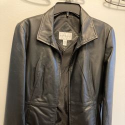  Leather Jacket Women Small 