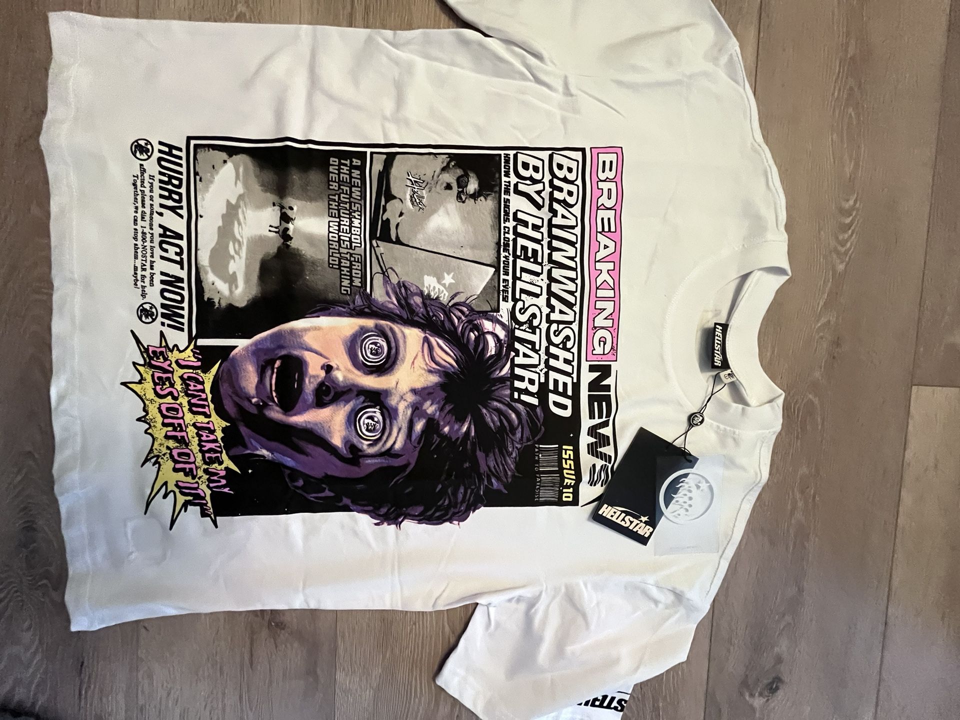 hellstar size L shirt