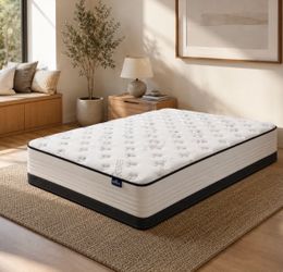 10 Inch Hybrid Memory Foam Mattress Full Size, Cool Top Medium Firm Mattress new in a Box M16