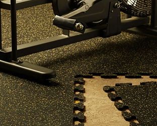 Fit-Lock Rubber Tiles: 220sf