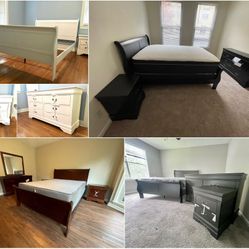 QUEEN BEDROOM SETS $645 / KING $745 ..PRICE INCLUDES DELIVERY / YOU DON’T PAY UNTIL WE DELIVER!!!!!
