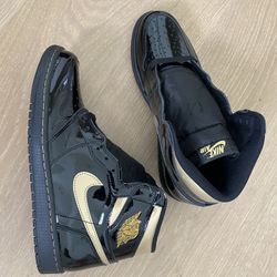 Jordan 1 Retro High Black Metallic Gold - 10M