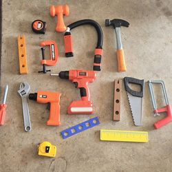 KIDS Black&Decker play tool kit set!