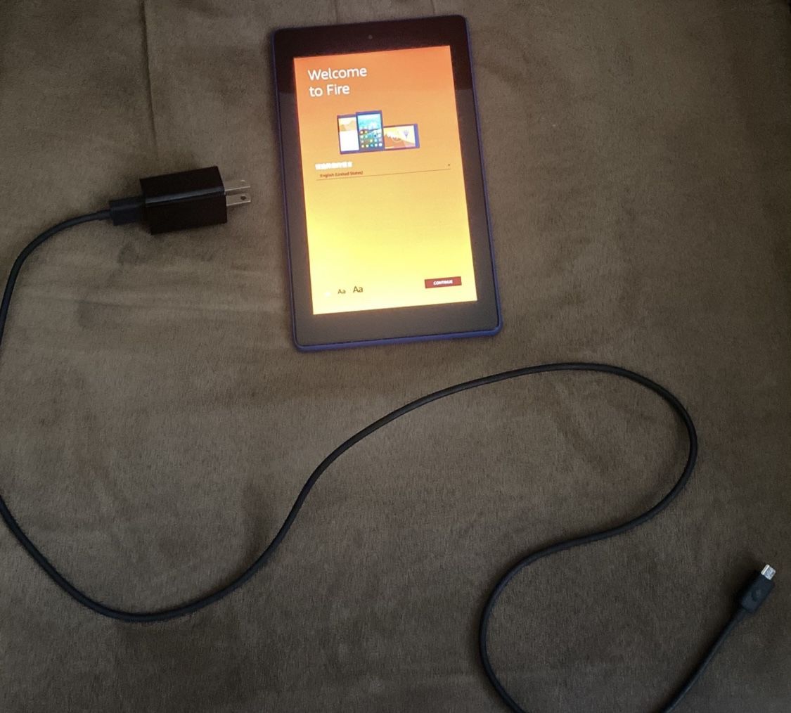 Amazon Fire 7 Tablet(blue)