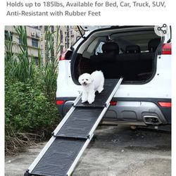 Dog Ramp, 64"x16" Lightweight Pet Ramp, Collapsed Portable Car Ramps for Small, Medium, Large Dogs