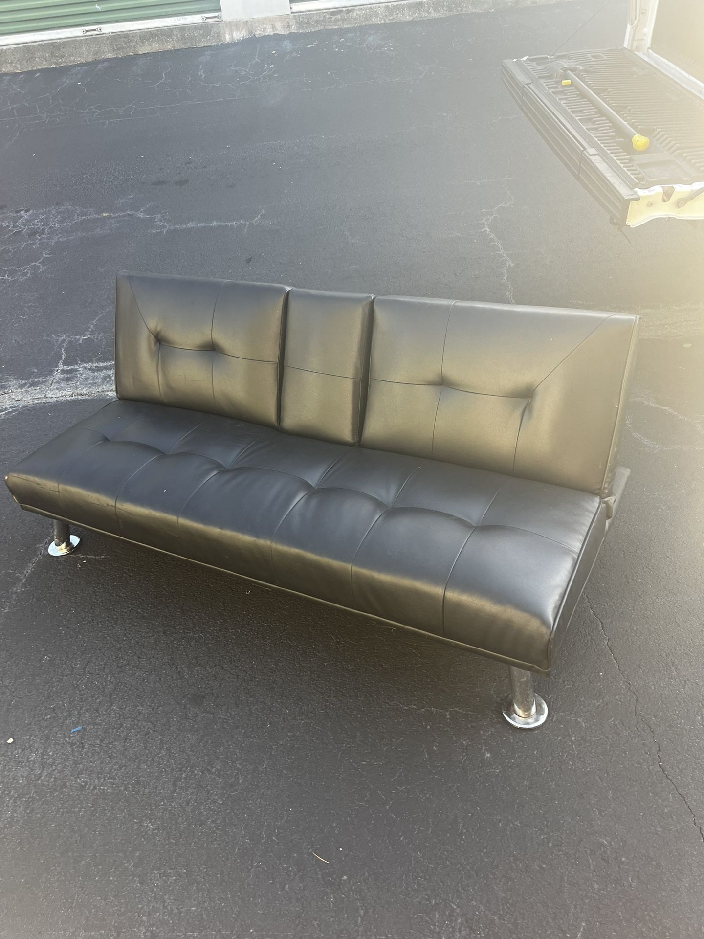 Leather Futon