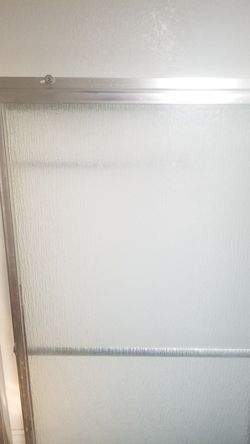 Shower sliding doors