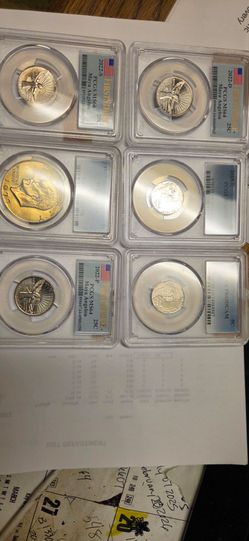 6 coins PCGS all for $60