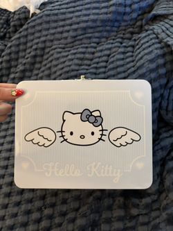 hello kitty blue angel lunch box
