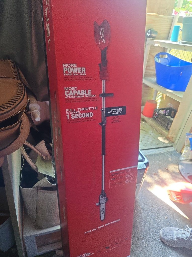 Pole Saw With Quick Lok Attachment Capability