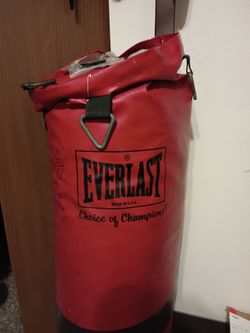 Everlast Heavy Punching Bag Red