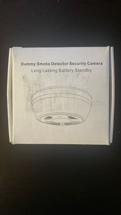 Dummy Smoke Detector Security Camera 