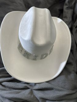 Bridal White Cowboy Hat 