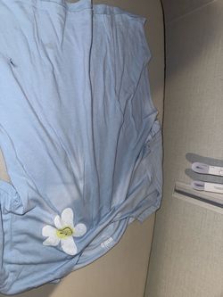 Smiley World Light Blue Sleeveless Top