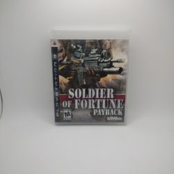 PS3 Soldier Of Fortune Payback 