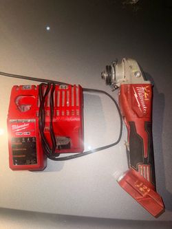 Milwaukee grinder & charger