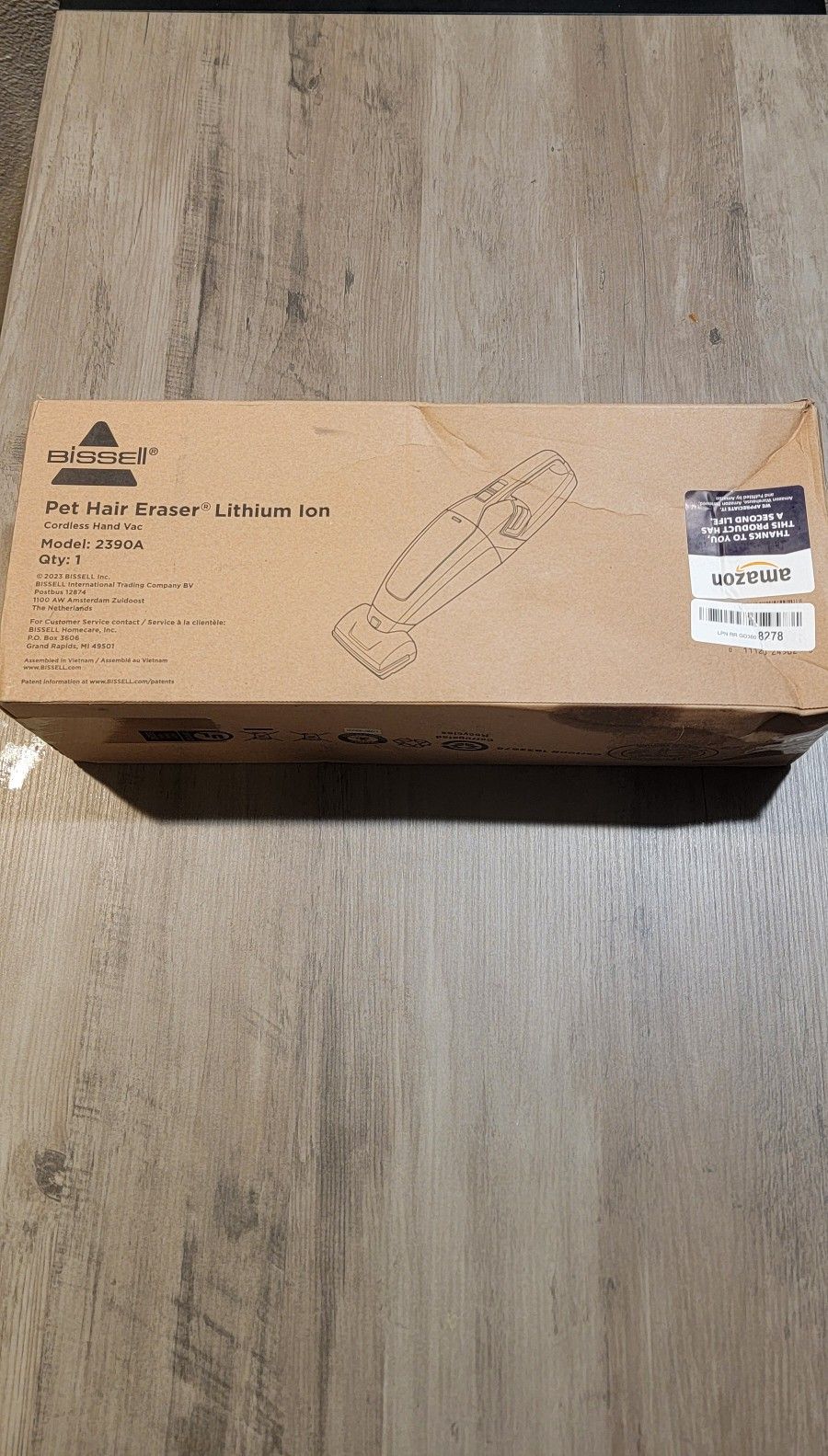 Bissell Pet Hair Eraser Cordless Hand Vac