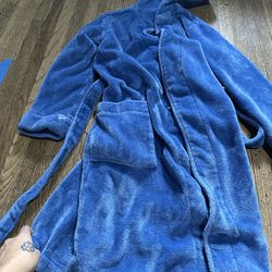 Plush shark Hooded Robe with Pockets