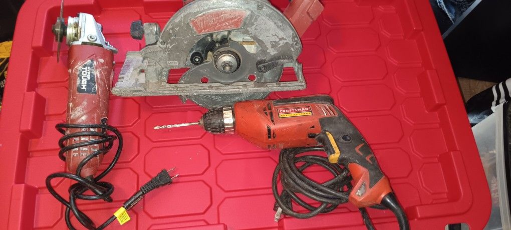 Milwaukee Saw/ Craftsman Drill