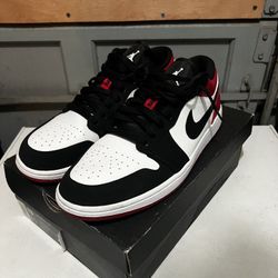 Jordan 1 Low Black Toe 2019 Size 13 553558
