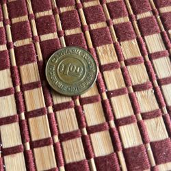 Car Wash Token Vintage