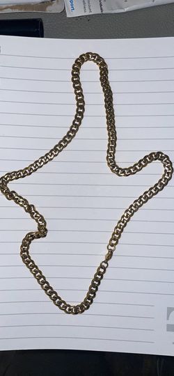 Gold Cuban Link For sale