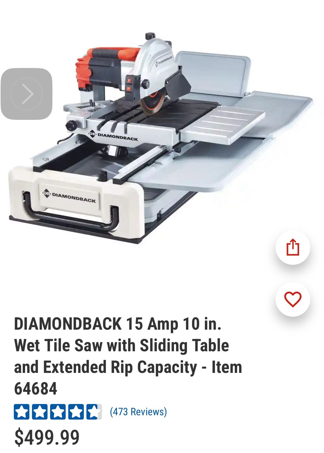 Tile Saw
