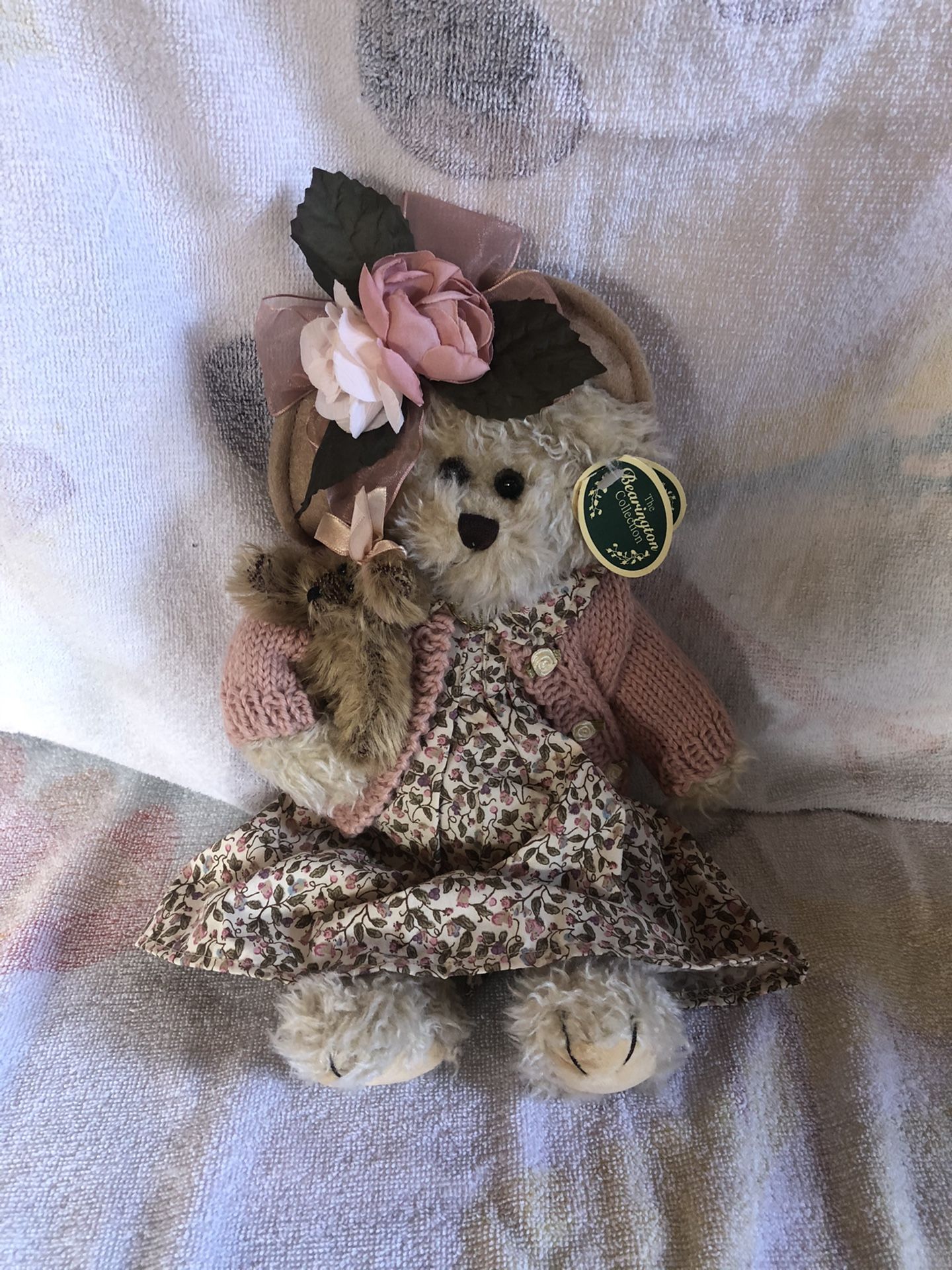 Collectible Bearington Bears Handcrafted Daisy and Belle # 1069 plush Teddy Bear