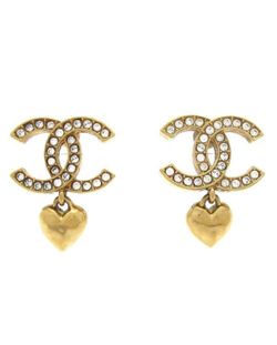Chanel Gold Coco Earrings – Heart Mar