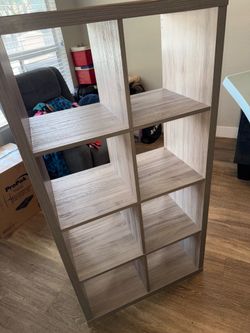 2 IKEA Kallax Brown Shelfs
