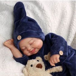 Reborn Baby Dolls, 17 Inch Cute Soft