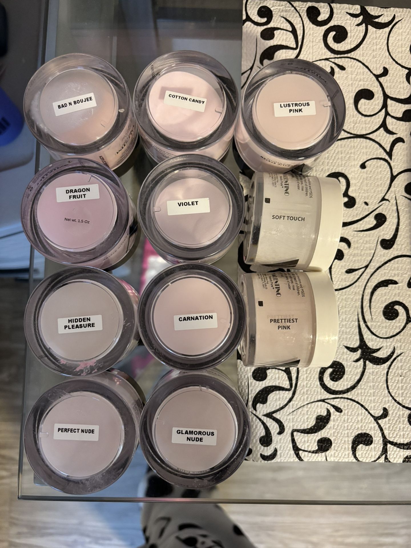Valentino Nail Powders