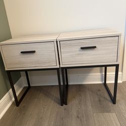 Pair of Nightstands - NEW