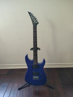 Vintage 90's Jackson JS Dinky Reverse Headstock