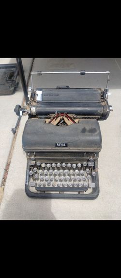 vintage Royal typewriter