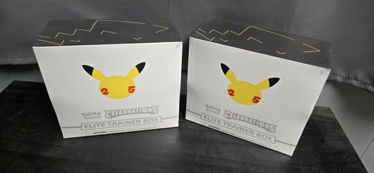 Pokémon Celebrations Elite Trainer Box – Brand New & Sealed