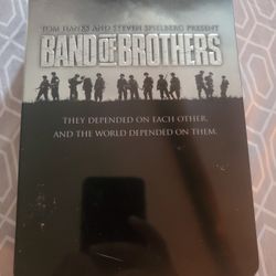Band Of Brothers 6 Disc DVD Set On Metal Tin Case
