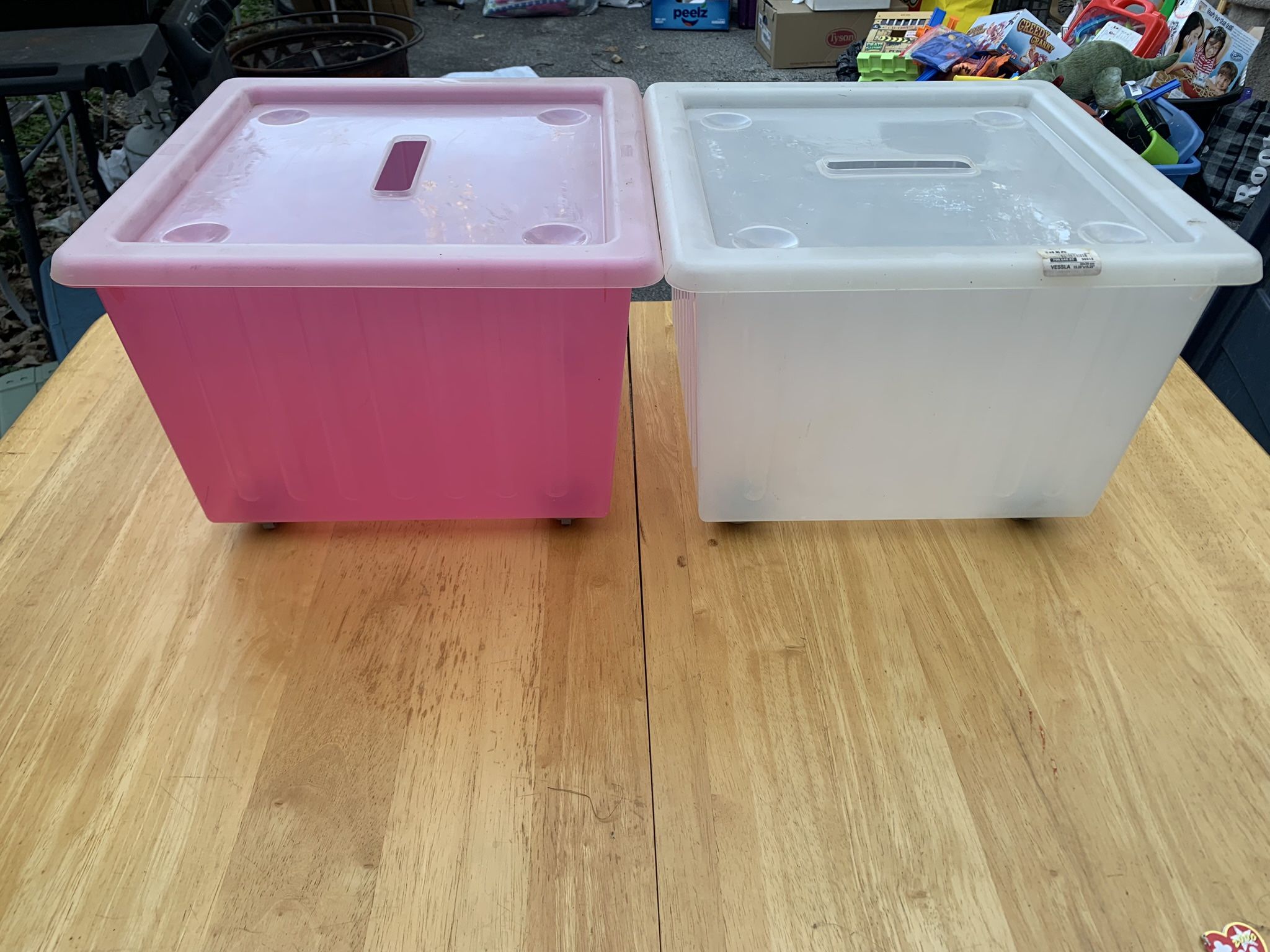 IKEA Vessla Storage On Wheels Lot Of 2