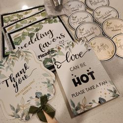 Wedding Favors & Signs