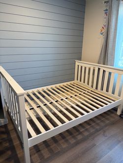 Full-size bed frame